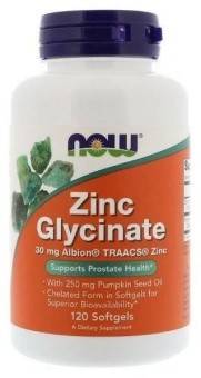 NOW Zinc Glycinate 30 mg  